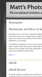 Mobile Screenshot of mattsphotobooks.com